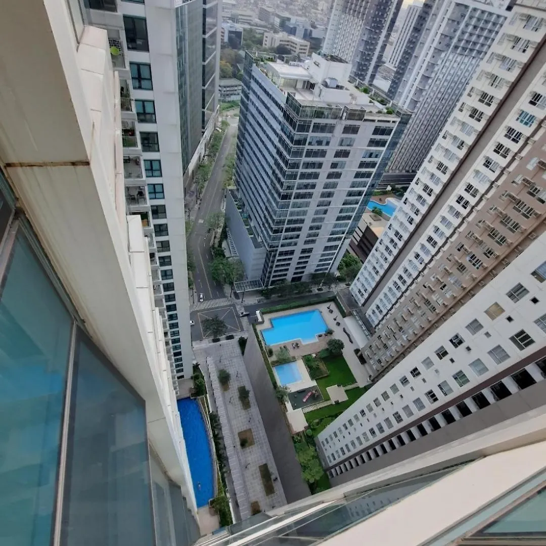Lägenhet Bonifacio Global City One Uptown Residence-2 Bedroom Manila